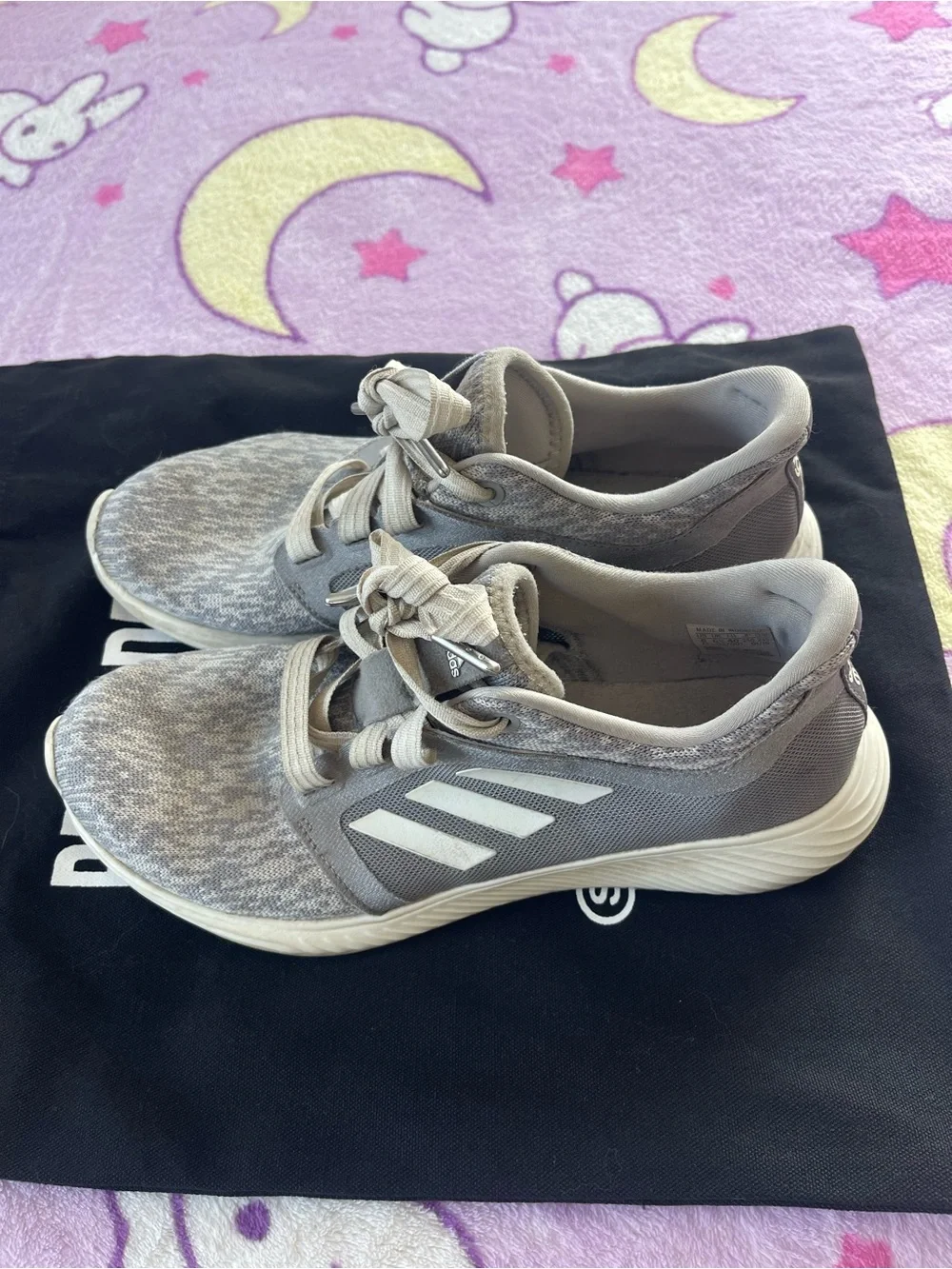 Adidas Edge Lux Gray/White Sneakers - Casual Athletic
